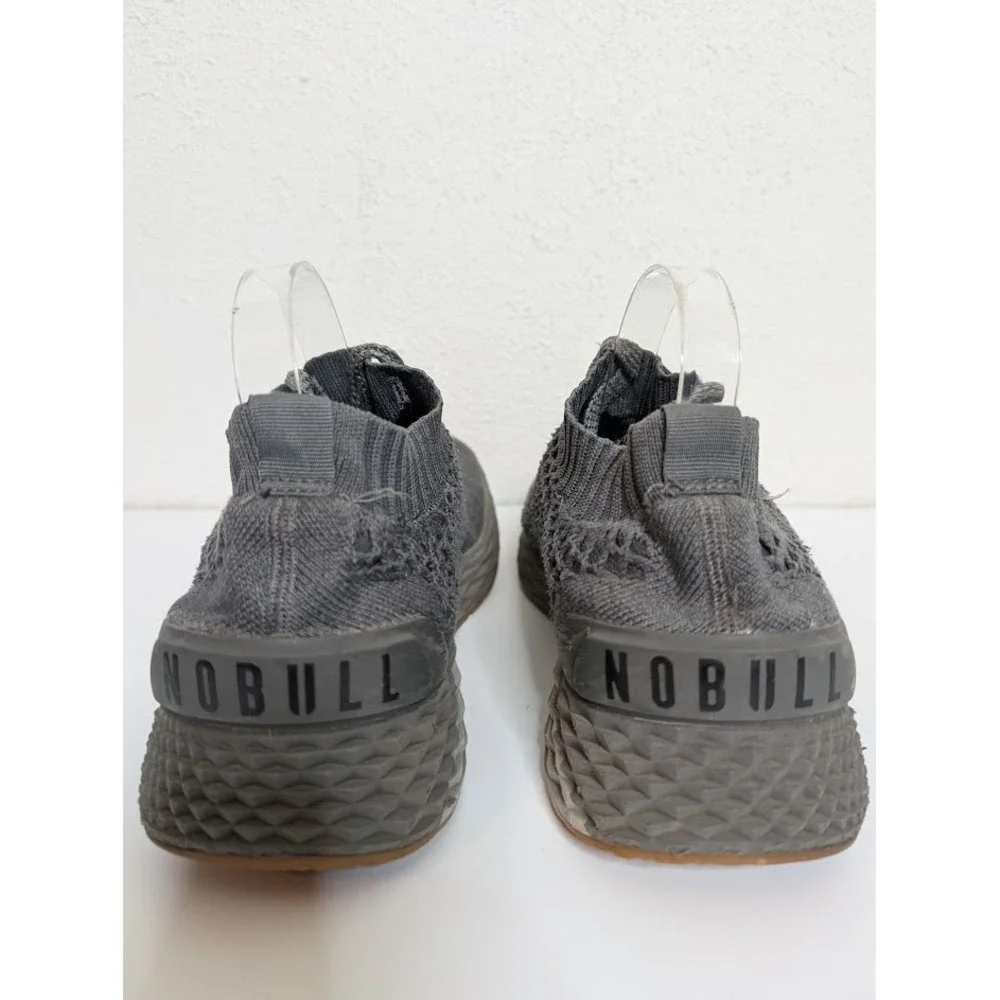 NOBULL Allday Knit‎ Shoes Mens 12 Womens 13.5 Gray Running Walking Workout